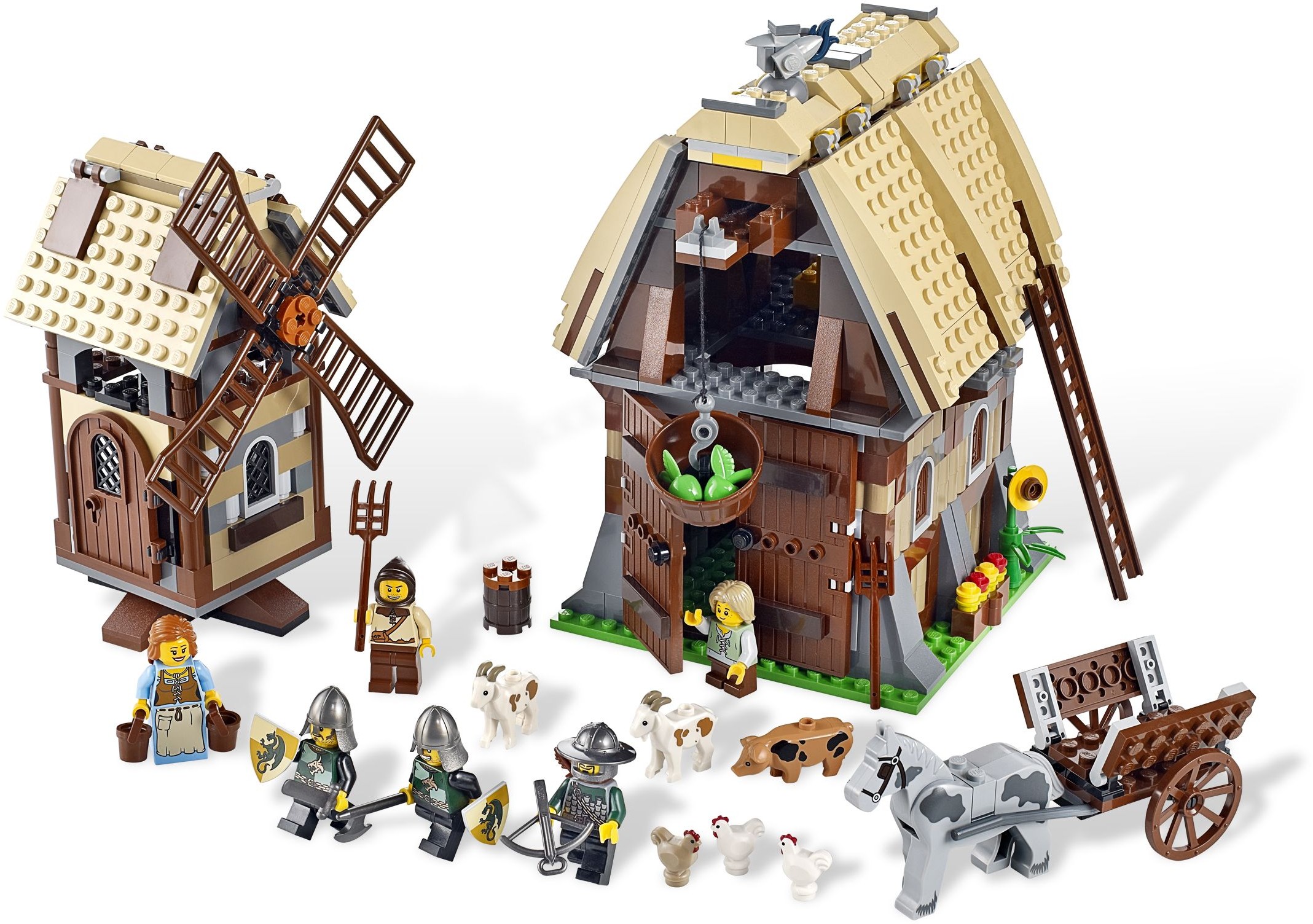 LEGO 7189 Kingdoms - Assalto al Villaggio del Mulino